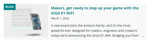 The Arduino Giga R1 WiFi, a Portenta H7 for Makers? A Review